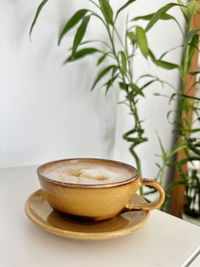 Rustic Latte Art Fincanı