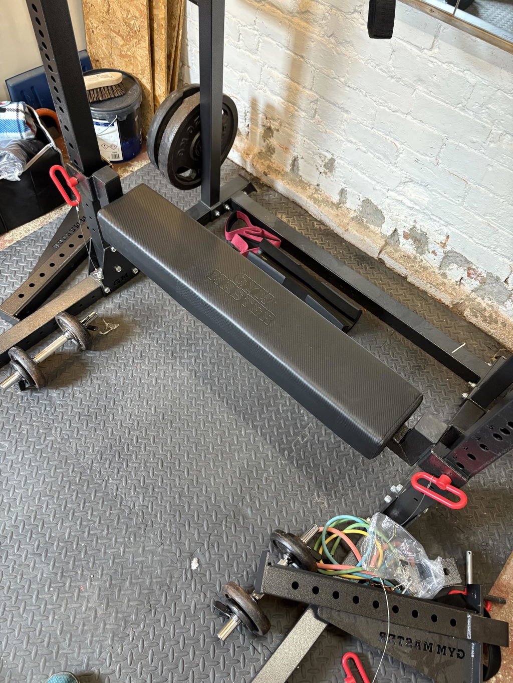 GM3 Hip Thrust Pad Bench Attachment for 60x60mm Power Rack