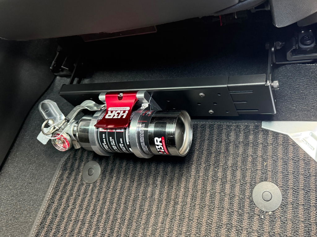 Fire Extinguisher Seat Mount - SM01BK
