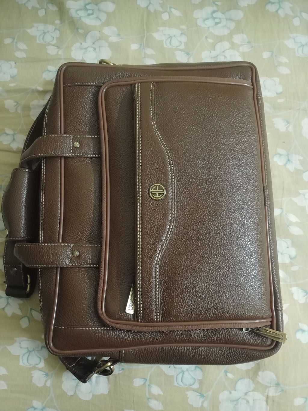 Leather Office Laptop Bags For Mens - Fits Up to 15.6-inch Laptop/MacBook - 1 Year Warranty Included