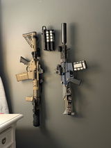 Picatinny Rail Gun Mount - Wall | Rifle Holder Storage Rack