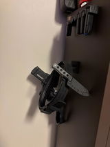 Shooting Belt / Battle Belt Mount - Magnetic | Gear Holder Storage Rack