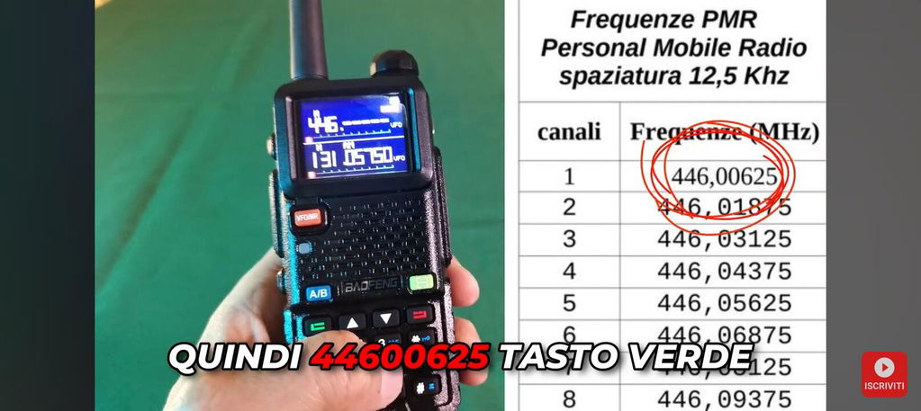 Cavo programmazione Wouxun - Baofeng - Polmar - Puxin - Midland