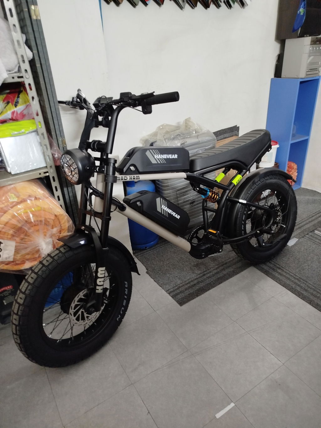 Hanevear Ham 1500W Electric Bike for Adults Dual Battery