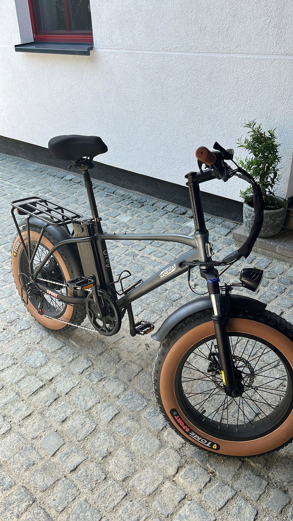 Hanevear Greg Electric Mountain Bike All Terrain