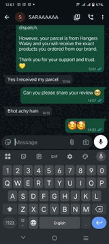Anonymous review photo
