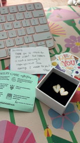 Etsy customer review photo