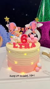 LED Ombre Cake Unicorn Dream
