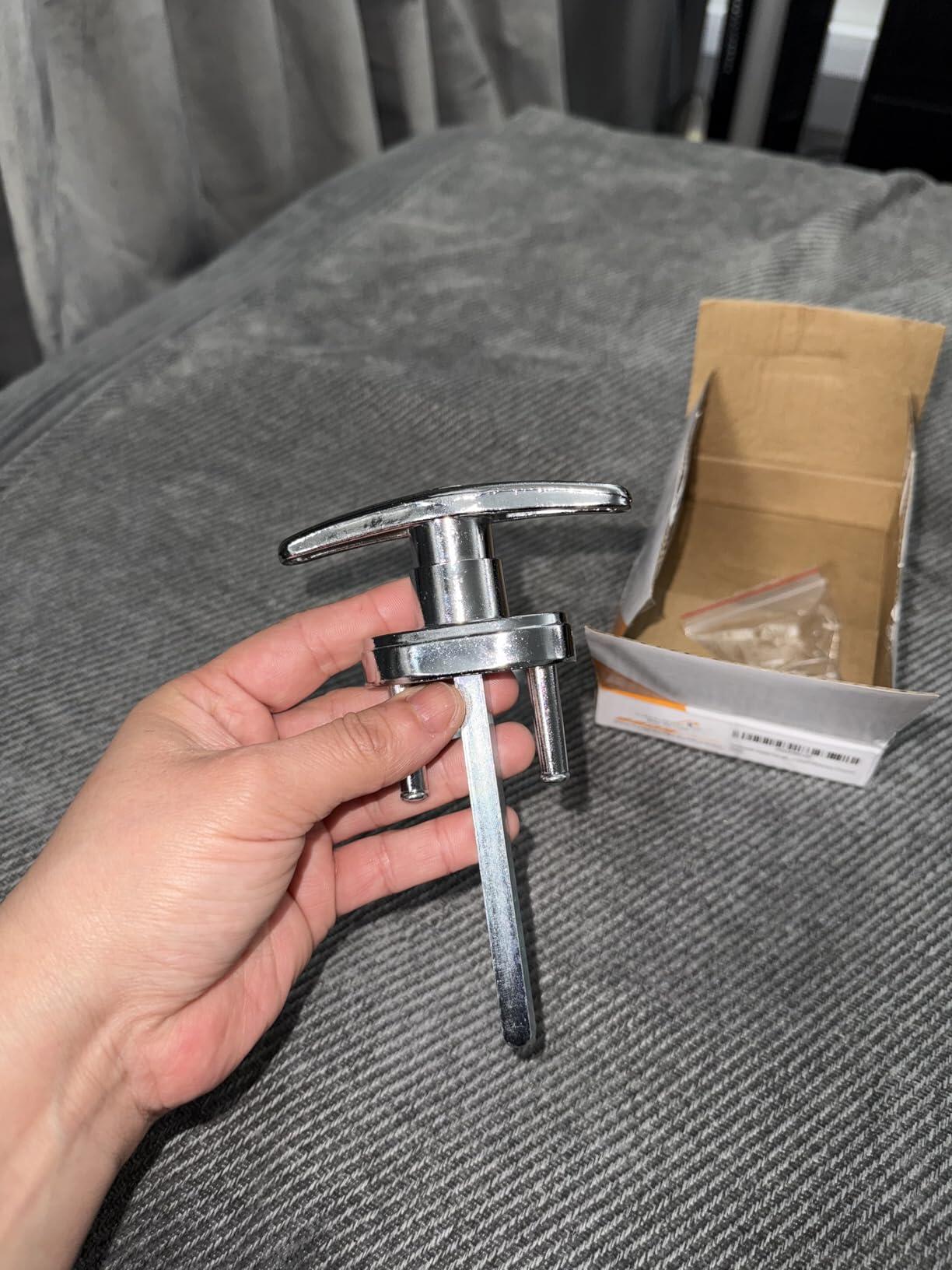 Garage T Handle Lock Replacement – Heavy Duty With Keys