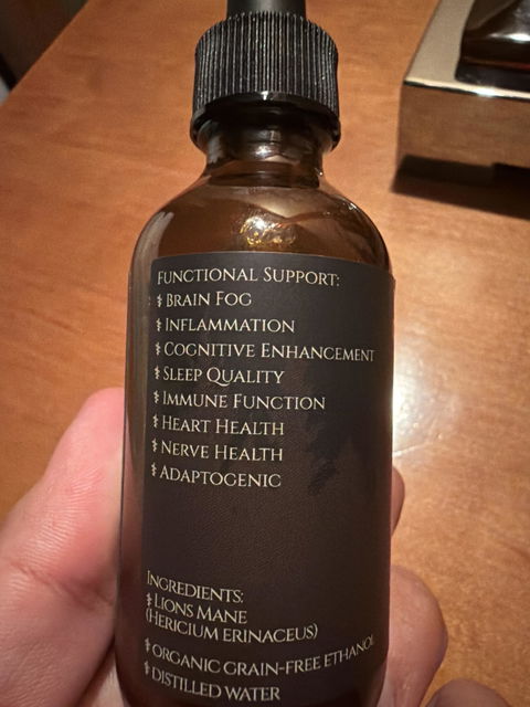Lion's Mane Tincture