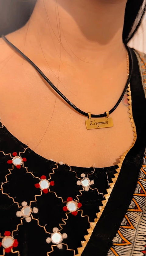 Custom Gani Taweet Necklace | Personalized Women's Taweez