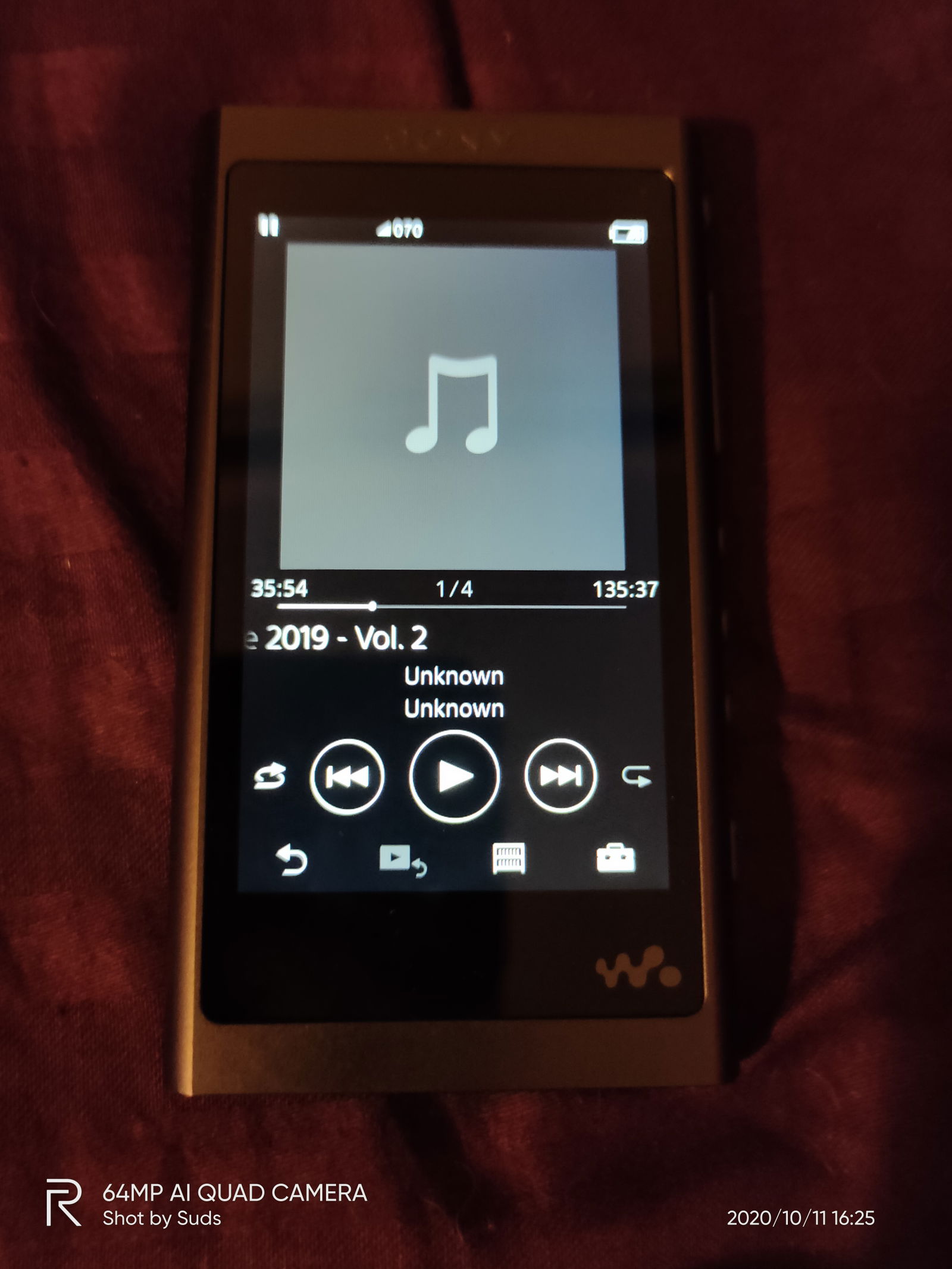 Sony NW-A55 High Resolution Digital Music Player