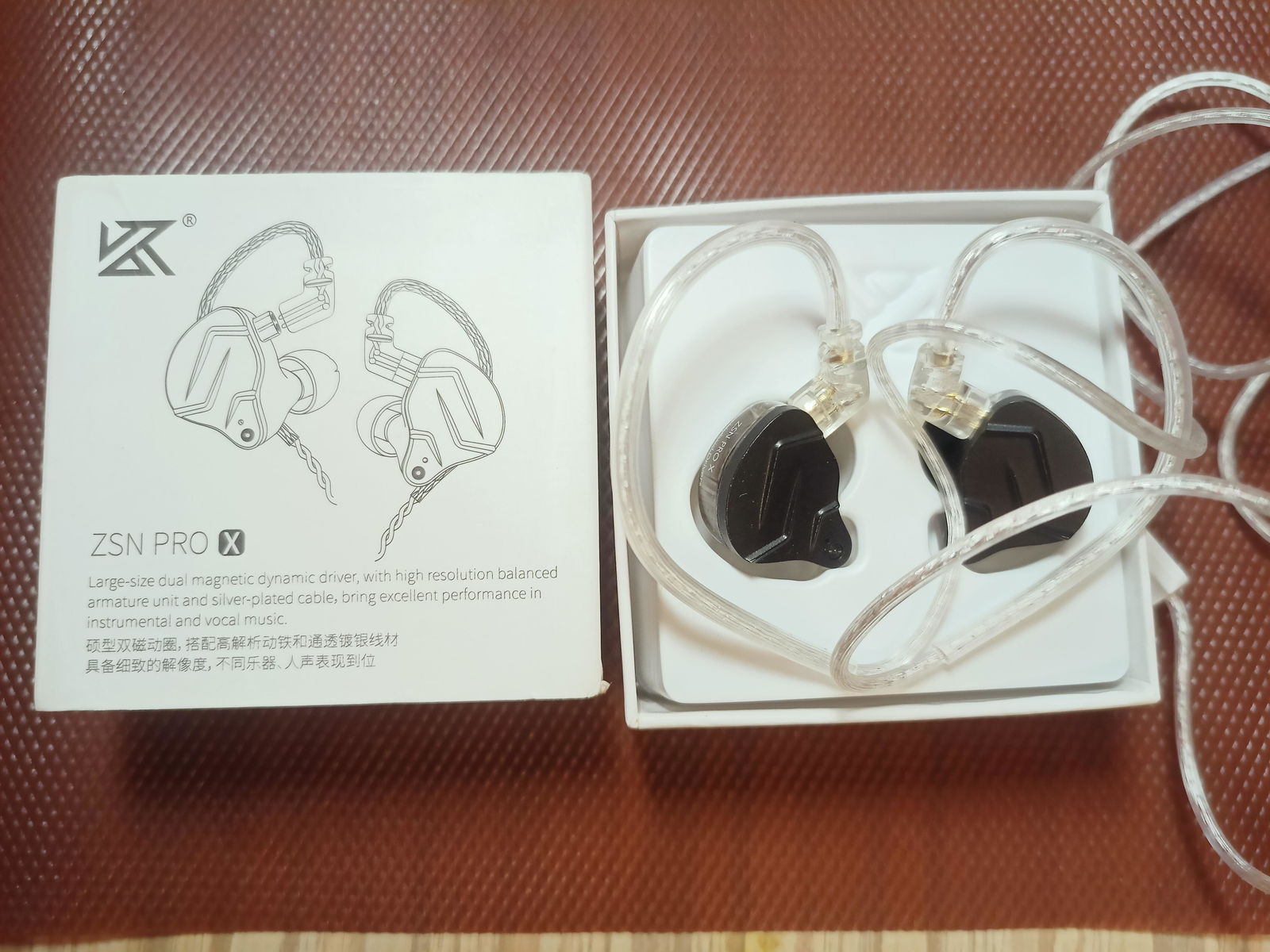 KZ ZSN Pro X (Unboxed) Hybrid Earphones With Mic Online