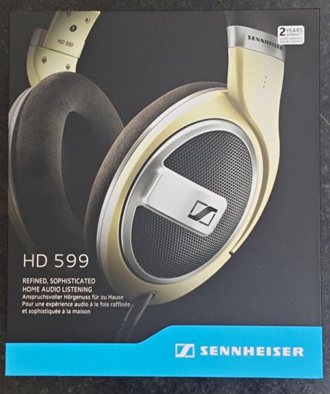 Sennheiser HD 599 Open Back Headphones (Audiophile)