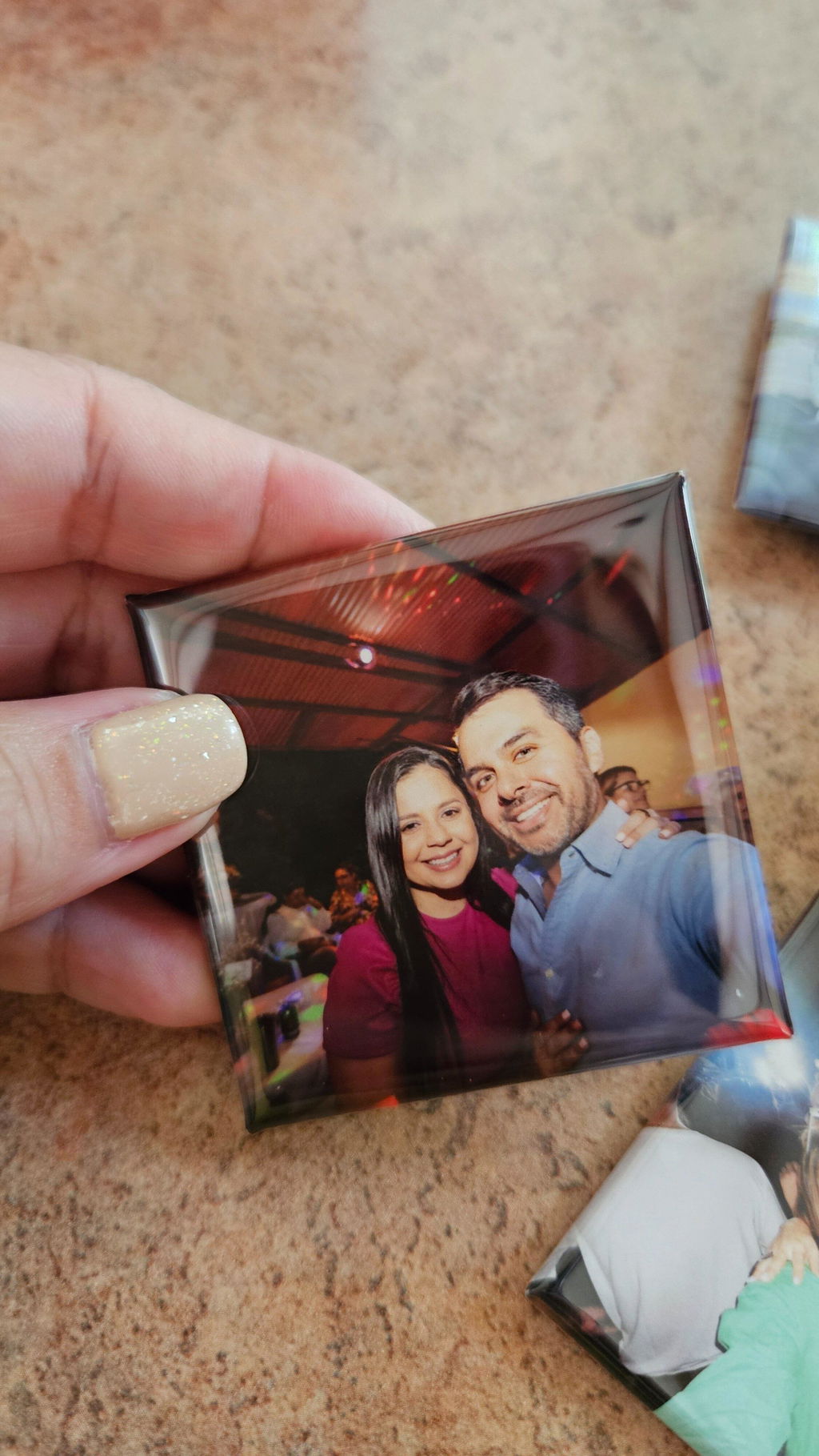 2 x 2" Square Custom Photo Magnets