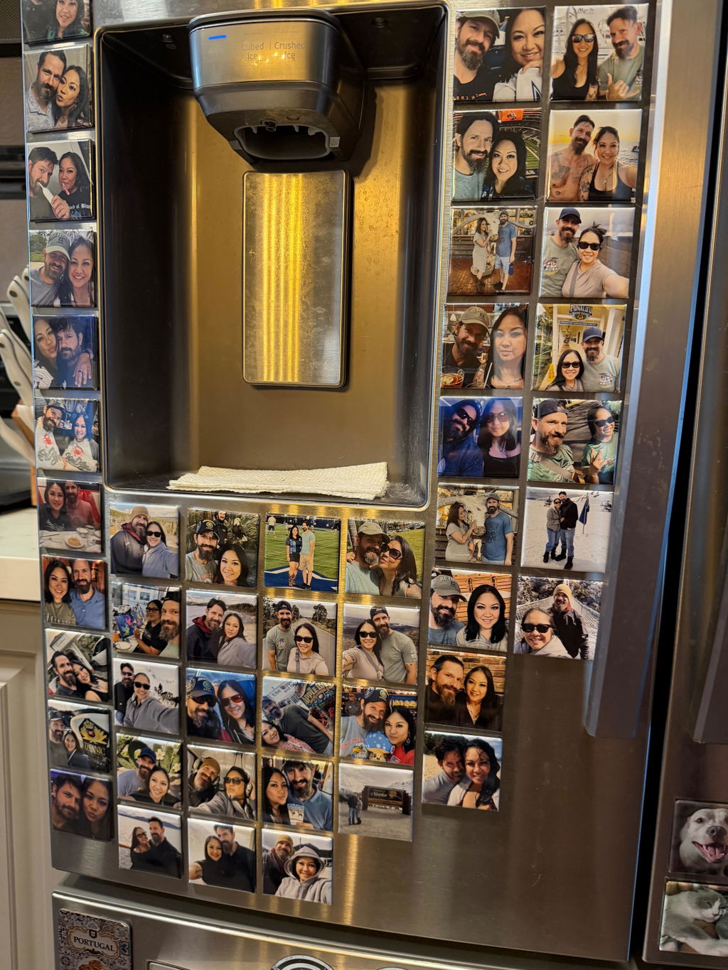 2 x 2" Square Custom Photo Magnets