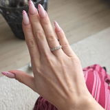 4.5 TCW Oval Full Eternity DEF/VVS Lab Grown Diamond Wedding Band
