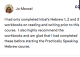 Jo Menzel review photo