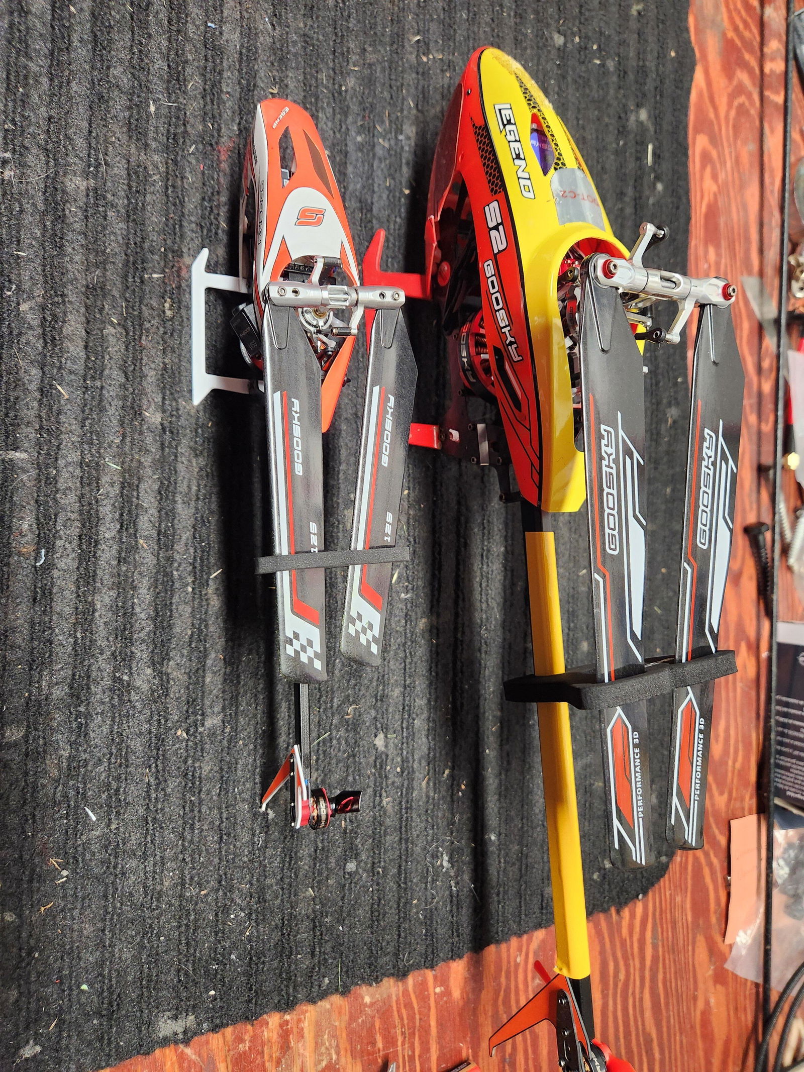 Goosky Legend S1 Helicopter (BNF) - Orange – HeliDirect