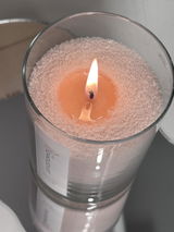 Sandljus i glasbehållare - Mango & Lime 160g