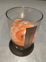 Sandljus i glasbehållare - Mango & Lime 160g
