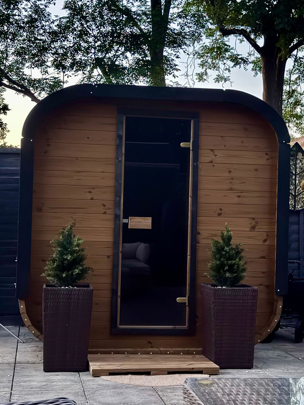 Camilla 3–4 Person Traditional Outdoor Sauna Complete Kit