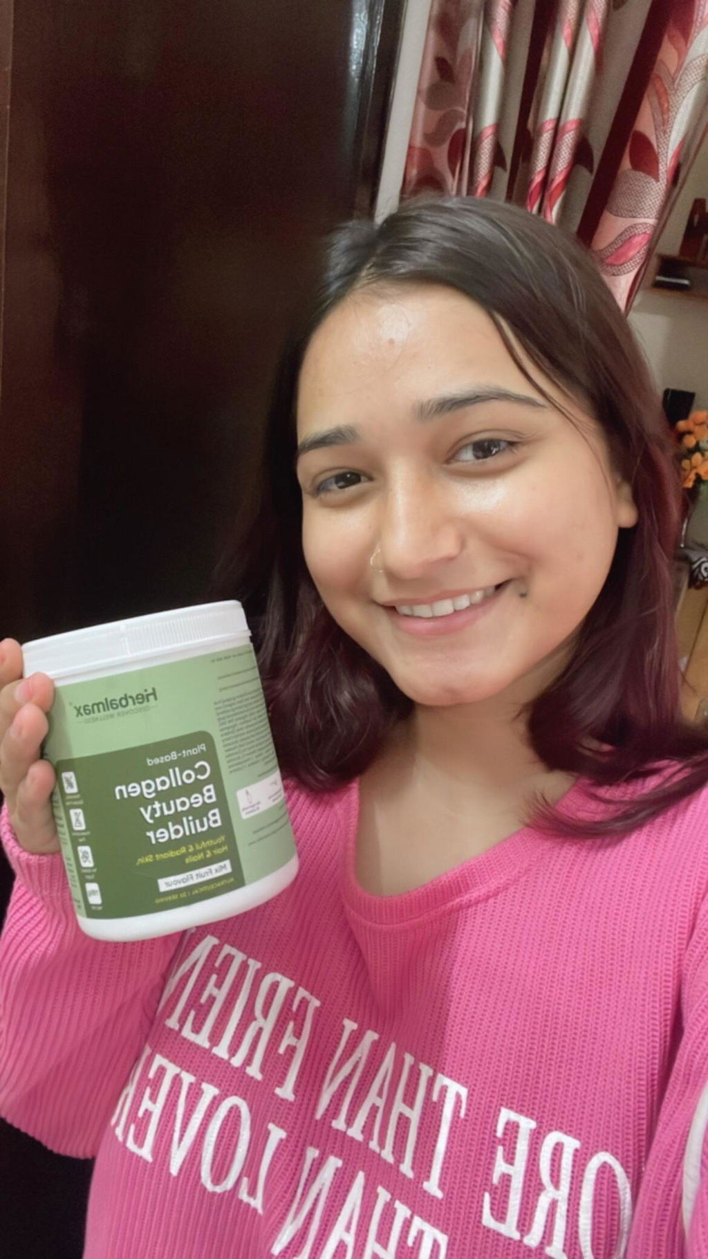 Herbalmax Plant Based Veg Collagen Beauty Builder(195g) Mix Fruit Flavour