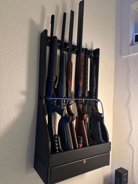 Vertical Gun Rack
