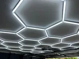 Hexagon LED Lights – 23 Grid (13.8' × 12.8' / 4.2 m × 3.9 m)