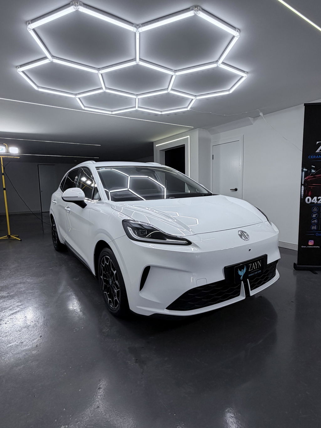 Hexagon Lights - 7 Grid Circle LED System