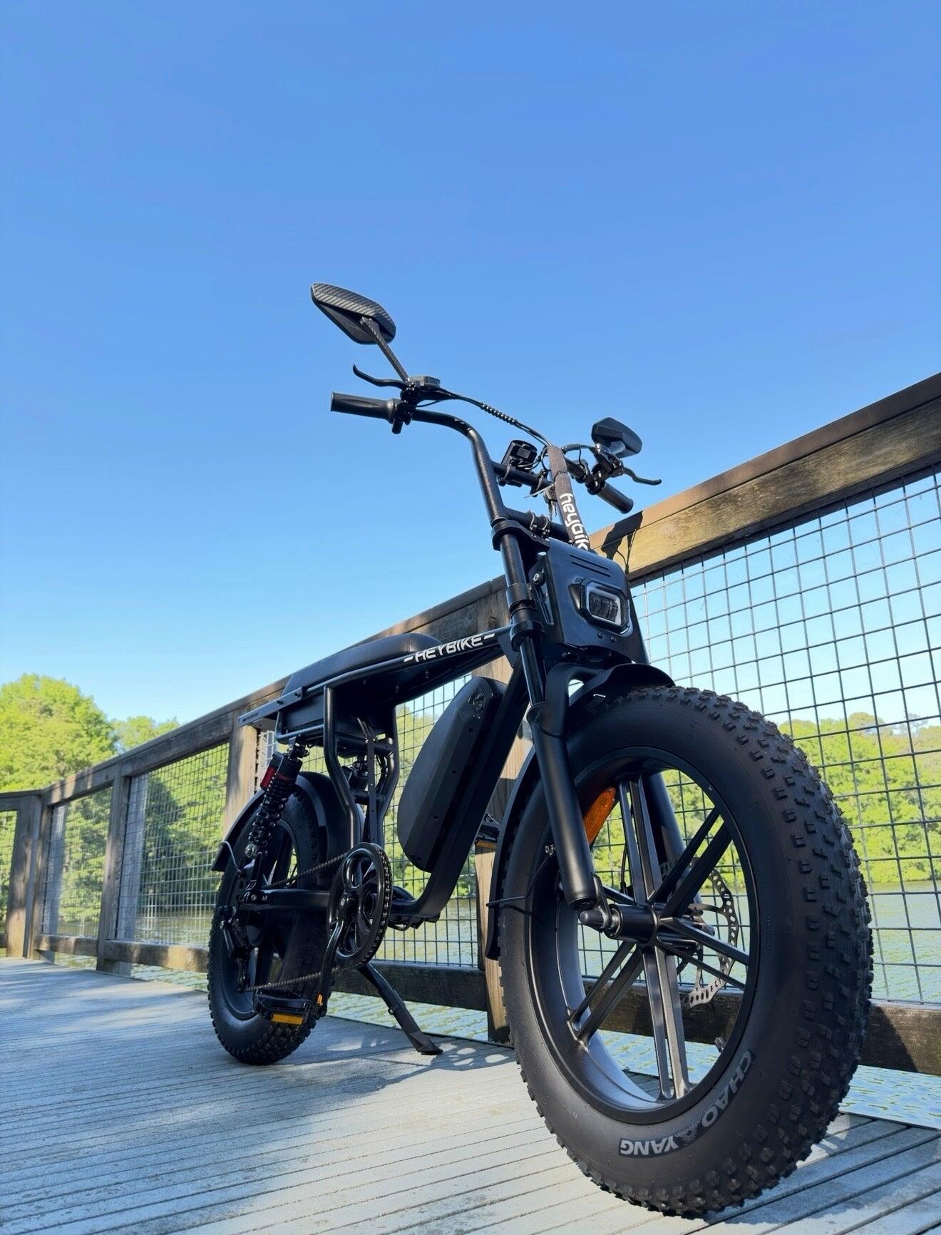 Customer photo of Heybike Saturn Moped-Style Electric Bike