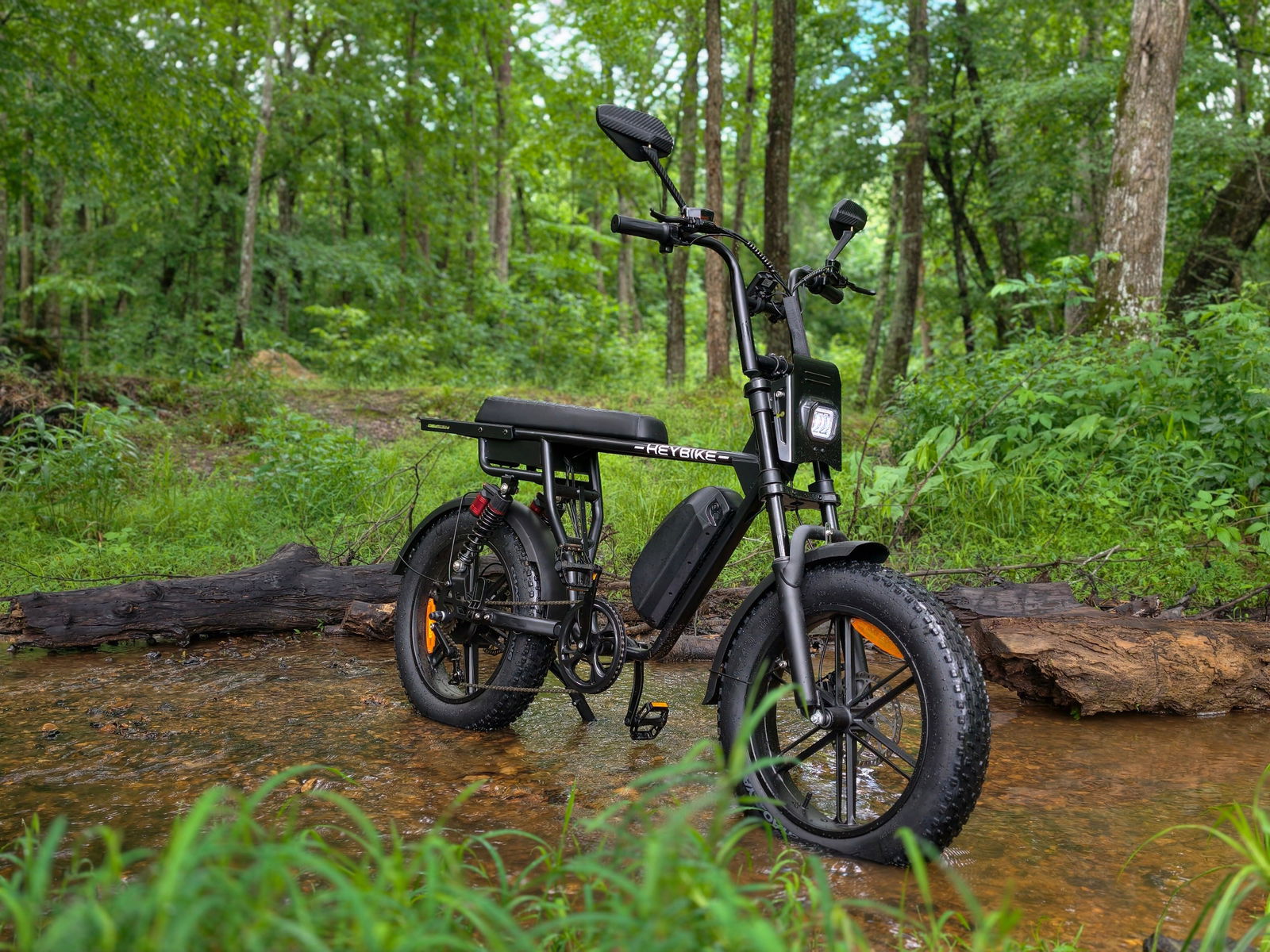 Customer photo of Heybike Saturn Moped-Style Electric Bike