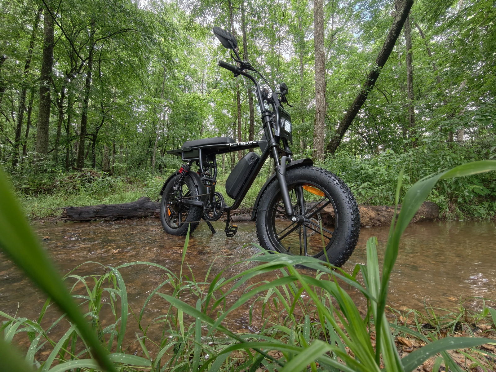 Customer photo of Heybike Saturn Moped-Style Electric Bike