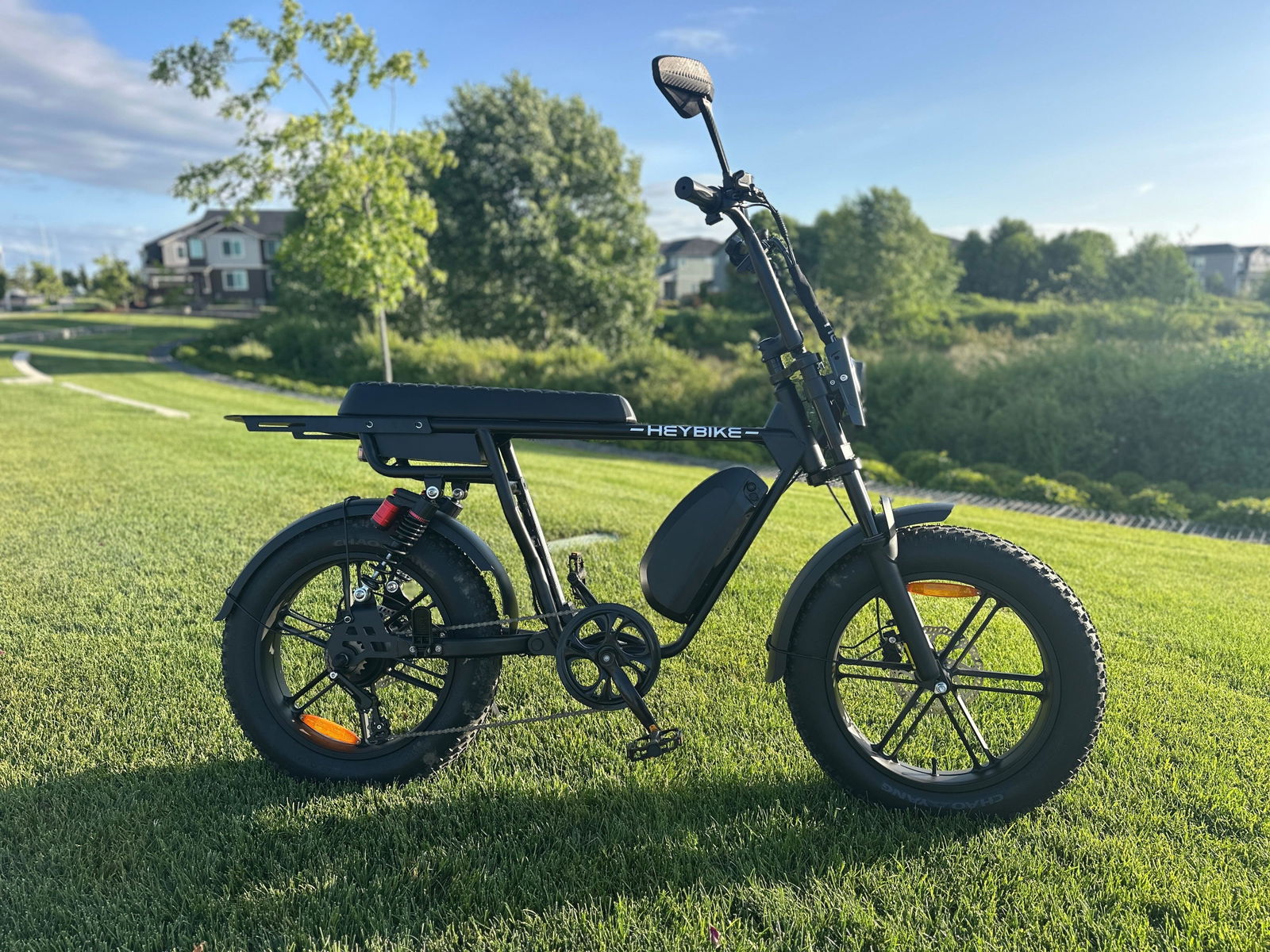 Customer photo of Heybike Saturn Moped-Style Electric Bike