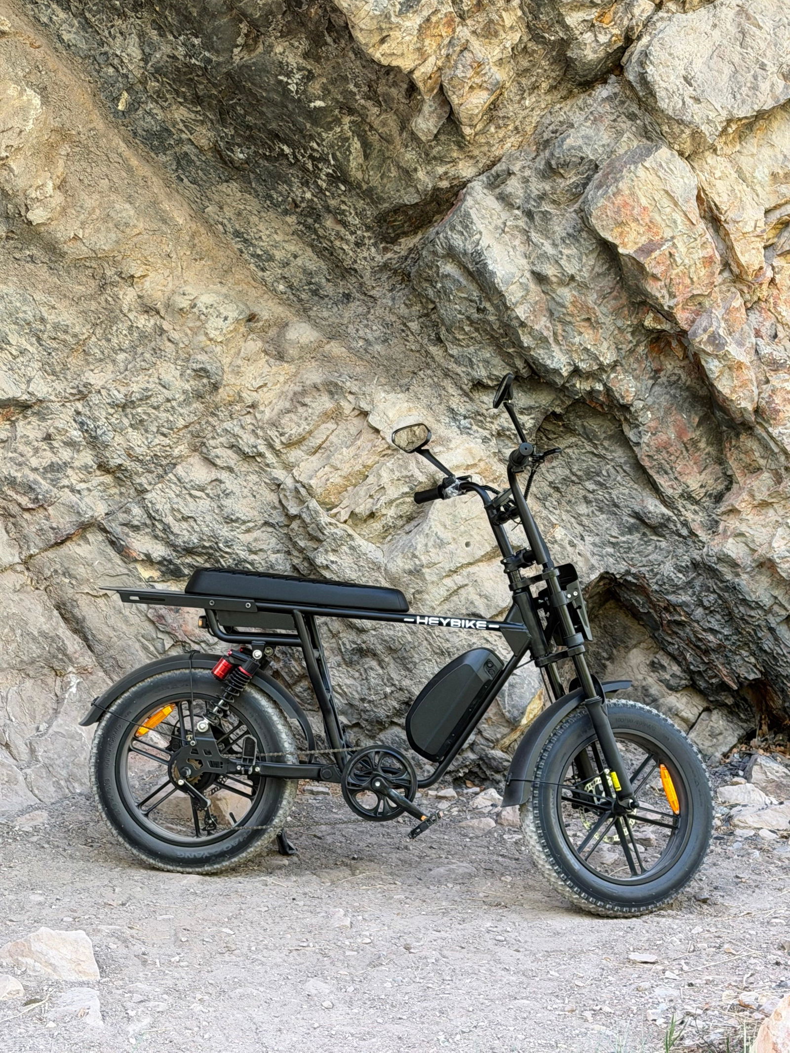 Customer photo of Heybike Saturn Moped-Style Electric Bike
