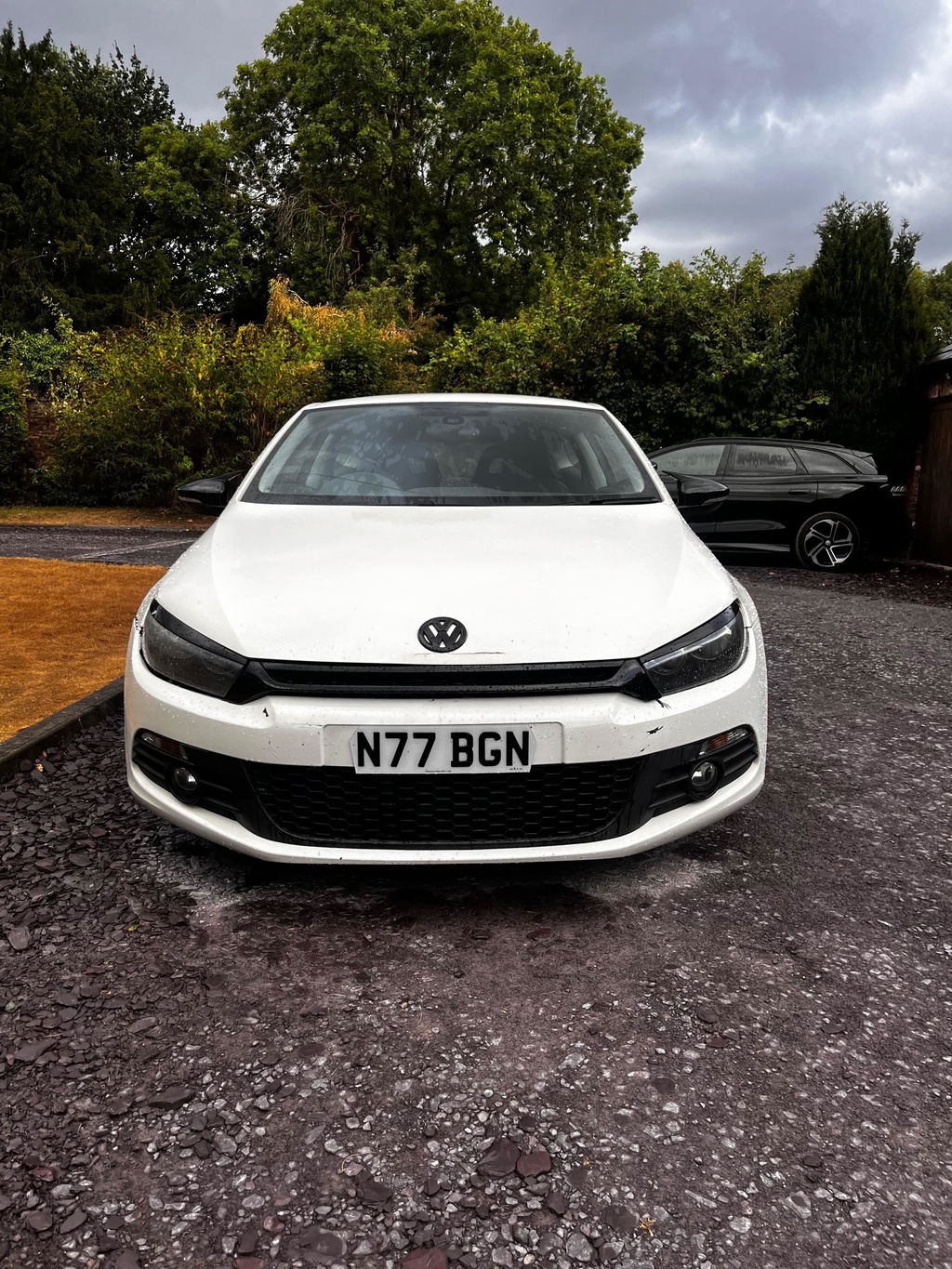 VW Scirocco Gloss Black Headlight Eyebrows