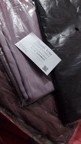 LILAC LUSTER -Glitter georgette