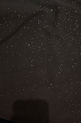 BROWN LUSTER -Glitter georgette