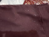 GRAPE LUSTER -Glitter georgette