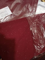 CHERRY LUSTER -Glitter georgette