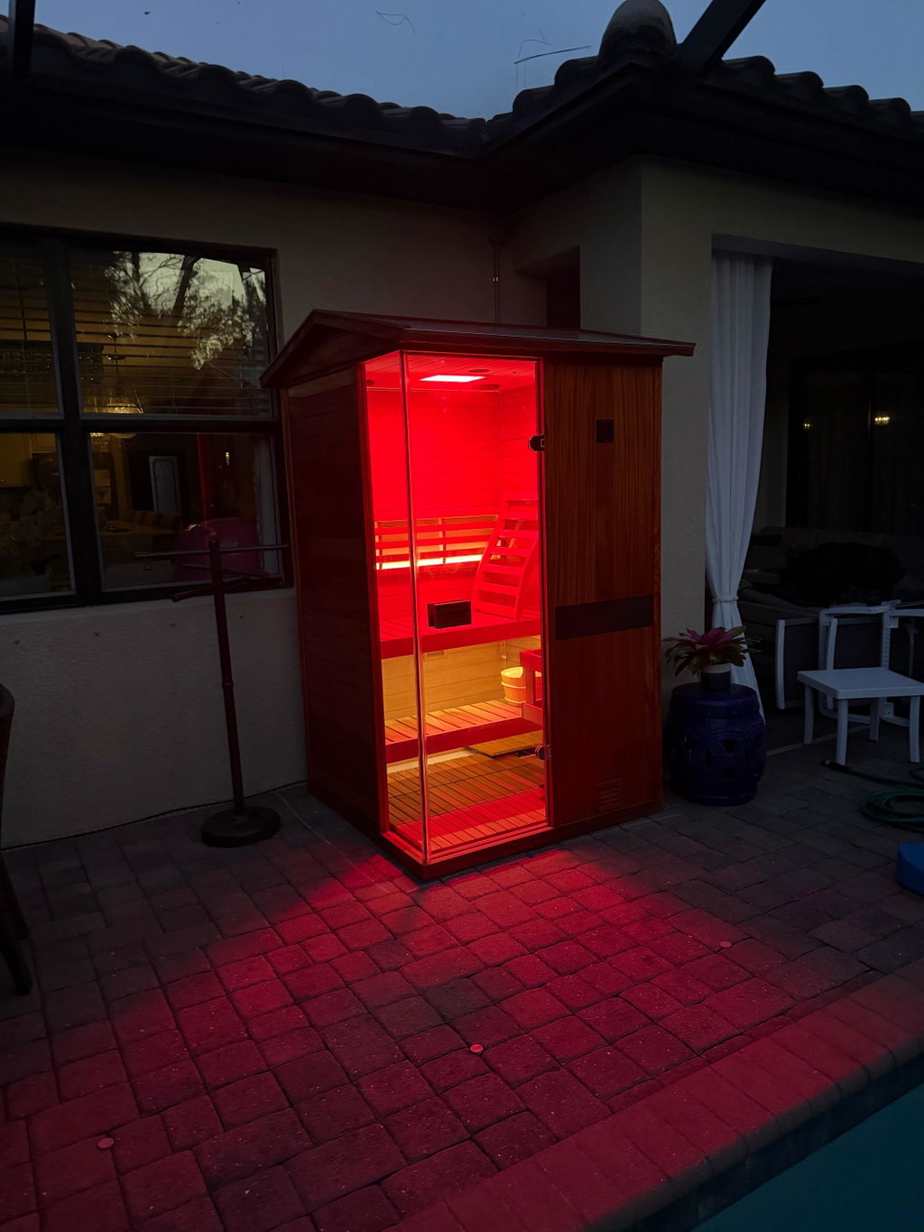Aurora 2 Person Outdoor Steam Sauna