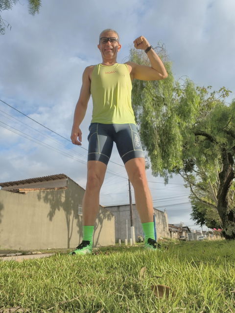 Regata TechSpeed Masculina Rosa - Verde
