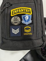 MINI SAF RANK PATCH - CPL (BLACK GOLD)