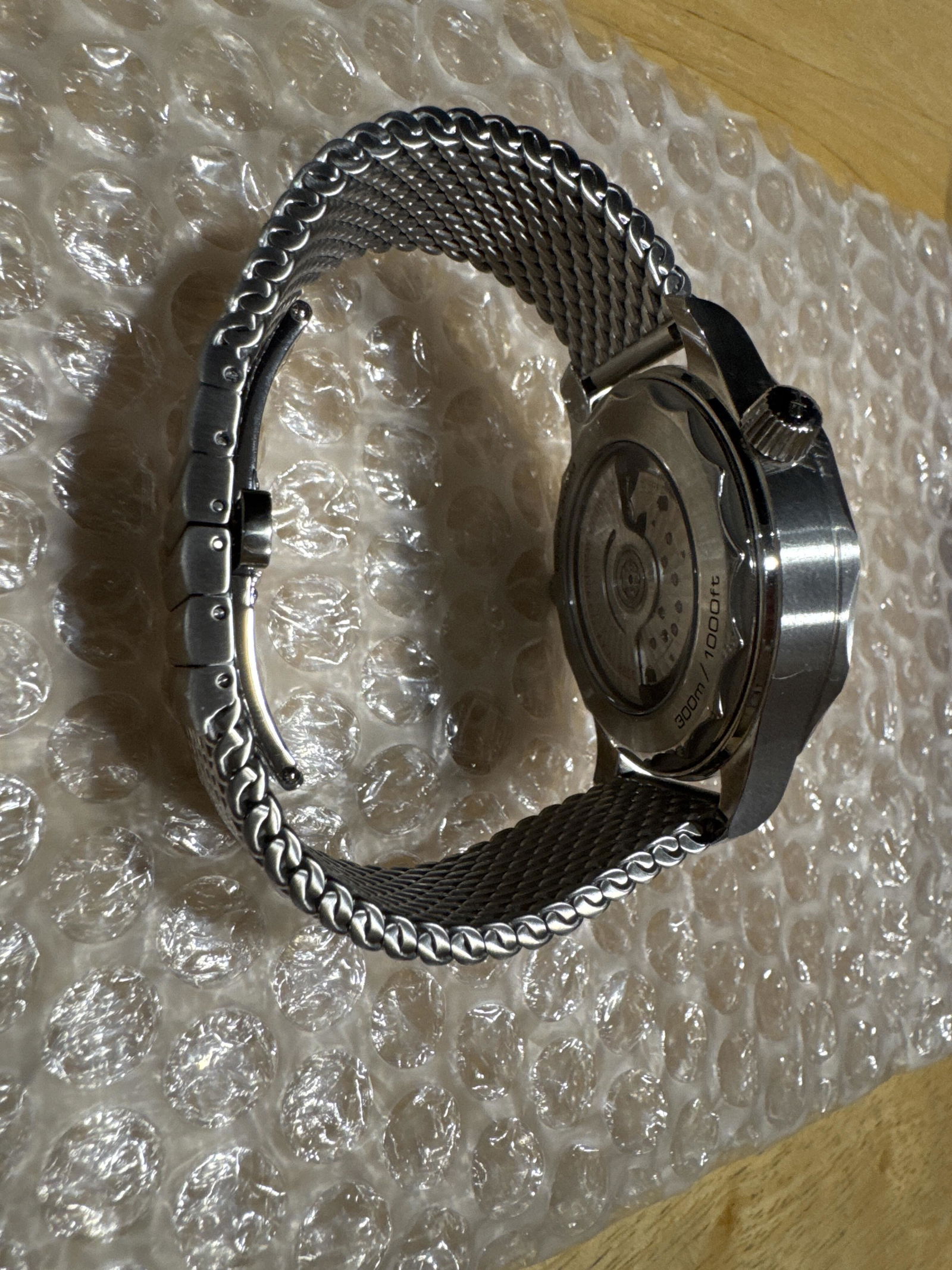 Staib Dive Extension Matte Milanese Steel Mesh Watch Band
