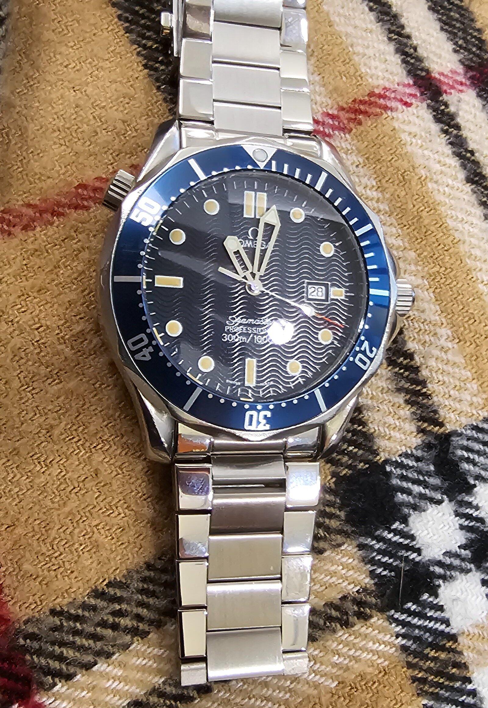 Forstner Contemporary Flat Link Bracelet for Omega Speedmaster