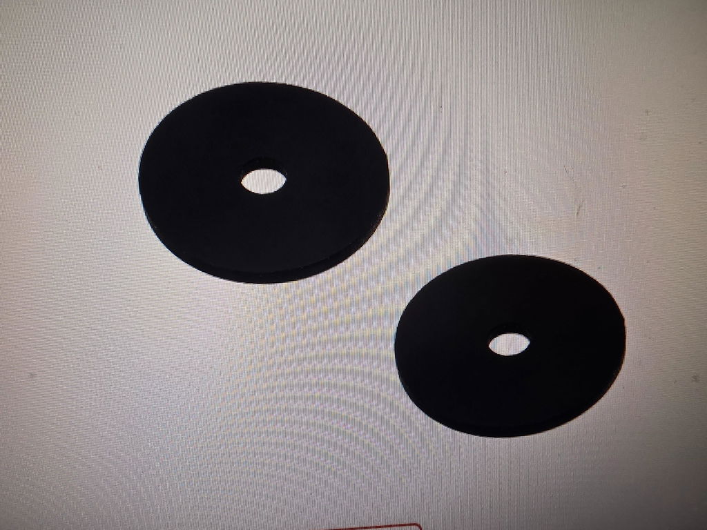 REAR BUMPER BRACKET RUBBER WASHERS for VB VC VH VK VL