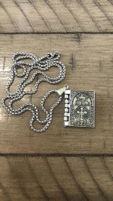 Openable Holy Bible Pendant Necklace - Christian Jewelry for Men & Women