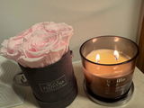 Infinity Rosen | Velvet Box rund | XS