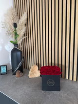 Infinity Rosen | Schwarze Box eckig | M