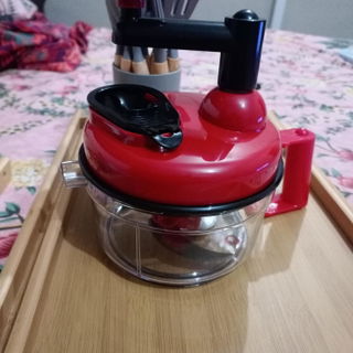 Customer photo for manual food chopper review